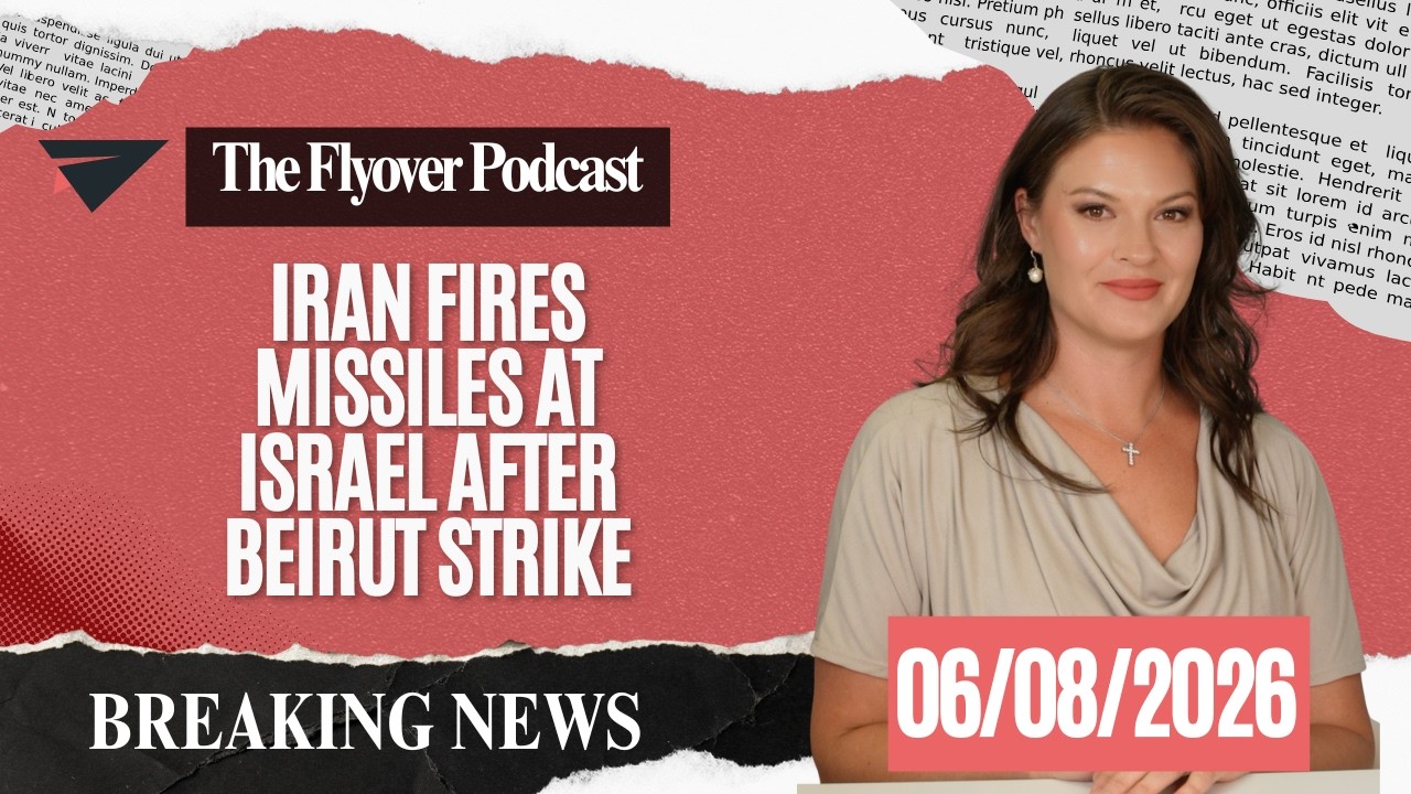 Iran Fires Missiles at Israel after Beirut Strike, Breaking News