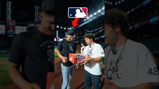 Will an MLB Player Wear My Cleats? 😳 #baseball #mlb