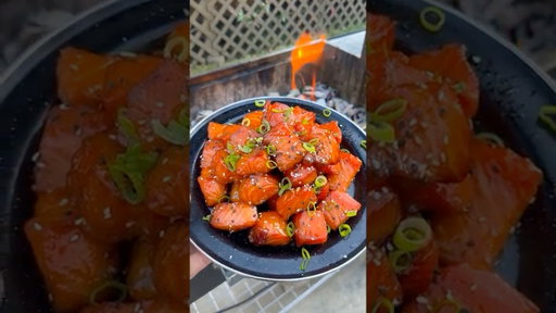 Salmon Burnt Ends with @verlasso 🐟🔥
