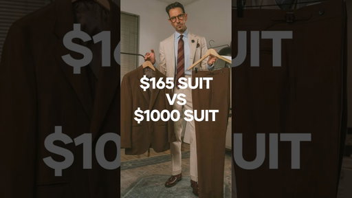 Is a Budget suit worth it? - $165 vs $1000 suit review