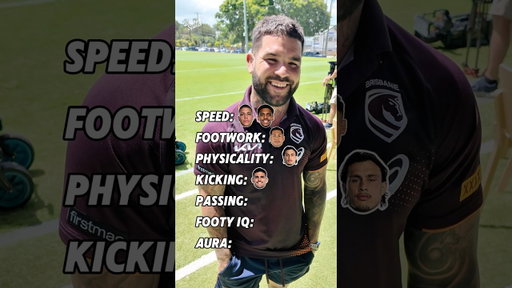ADAM REYNOLDS BUILDS HIS PERFECT NRL PLAYER 👊🏻 #NRL #rugbyleague #rugby #sport #australia