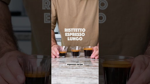 Espresso vs Ristretto vs Lungo: What’s the Difference? #espresso #ristretto #lungo #homebarista
