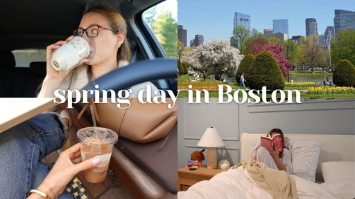 a perfect spring day in Boston