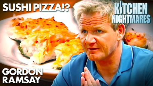 45 Minutes Of Gordon Ramsay Eating Disastrous Dishes | COMPILATION | Kitchen Nightmares