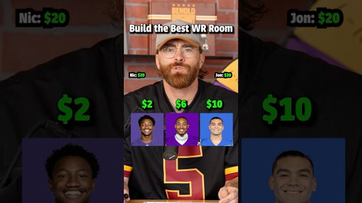 Spend $20 on the BEST WR Room 🏈
