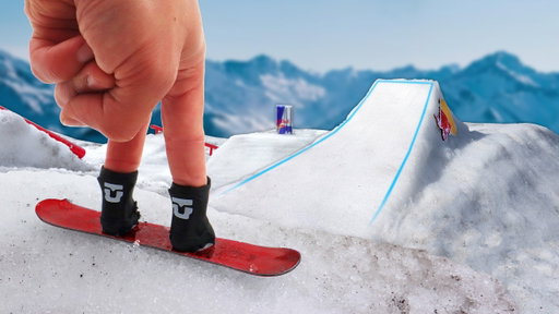 Finger Snowboarding!