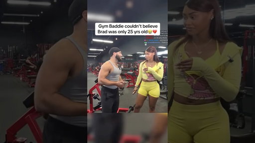Brad was shocked after she said this... 😭 #bradkraut #twitchclips #funny #gym #shorts