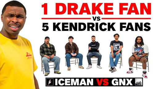ICEMAN vs. GNX: 1 Drake Fan Debates 5 Kendrick Fans