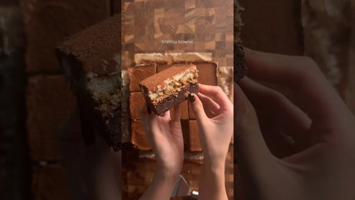 Tiramisu Brownies