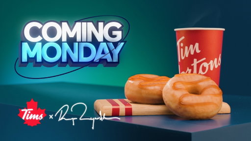 Tim Hortons | Maple Butter Glazed Donut - available 3.23