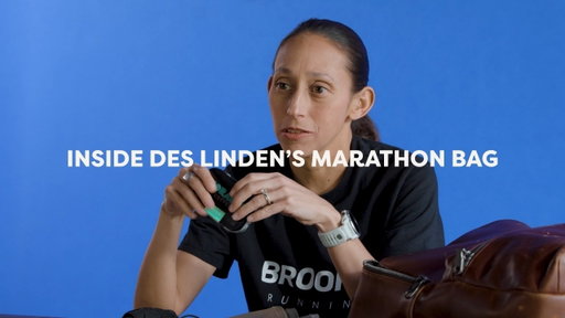 What's in Des Linden’s Marathon Go Bag