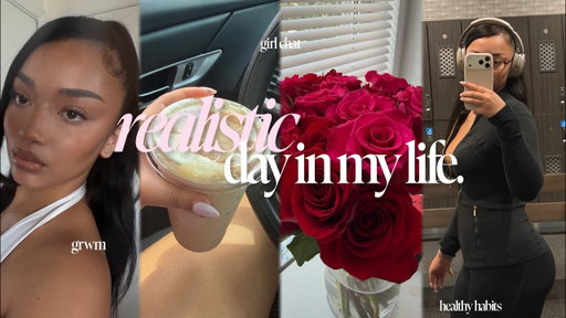 a VERY REALISTIC day in my life! ✨starting my winter arc, healthy habits, makeup, & girl talk!