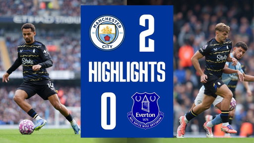MANCHESTER CITY 2-0 EVERTON | Premier League Highlights