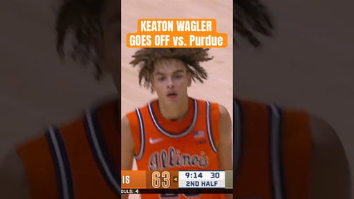 Keaton Wagler Goes OFF at Purdue
