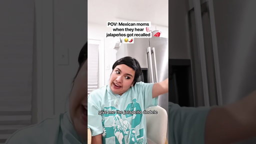 Pov: Mexican moms when they hear jalapeños got recalled 😂🌶️#comedyskits #pov  #povs  #mexican