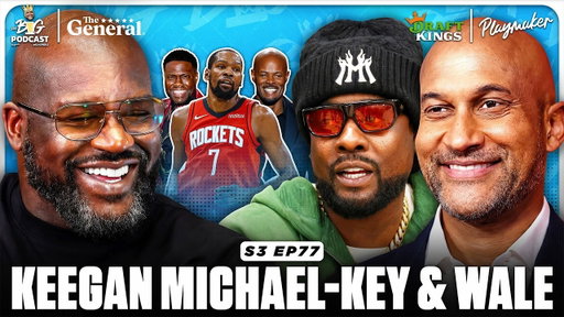 Shaq CALLS OUT Keegan Michael-Key, Hints At Peele Reunion & Wale Talks Rappers vs Hoopers