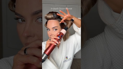 In depth step by step dyson Airwrap tutorial #dysonairwrap #dysonairwrapturorial #hairstyling