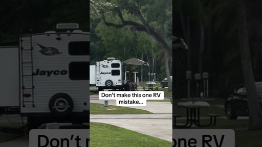 This hurt to watch 🫣 #rvlife #rvliving #traveltrailer #rv #campground