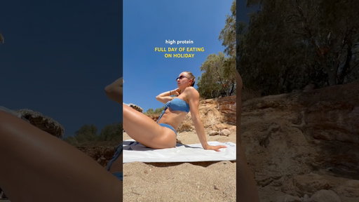 A full day of eating to stay on track on holiday
