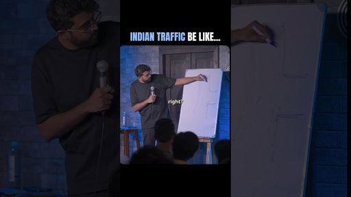 Indian traffic got me to emergency ward #aakashmehta #kuchbhimehta #standupcomedy