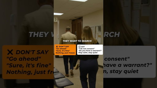 Knowing your rights during a police encounter matters.