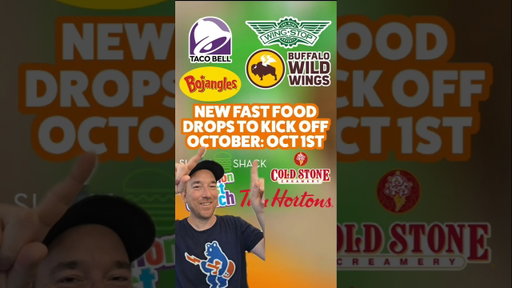 Seven NEW Fast Food Releases You NEED to Try 👀 #fastfood #tacobell