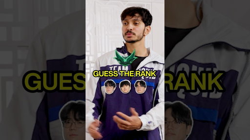 Guess The League Rank (Pt.3)