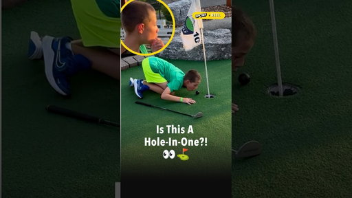 Is This A Hole-In-One?! 👀⛳️