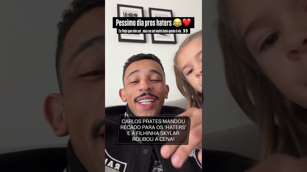 CARLOS PRATES USOU SUAS REDES SOCIAIS PARA MANDAR UM RECADO PARA OS 'HATERS' #shorts