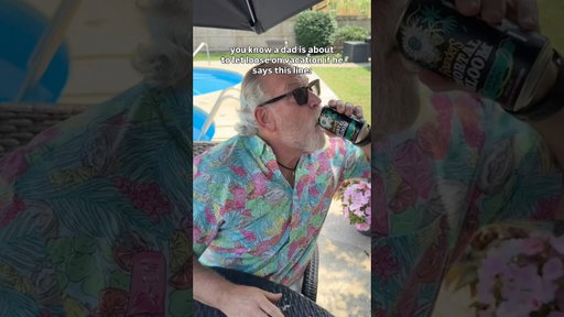 you know a dad is about to let loose on vacation if he says this line 😂 #shorts