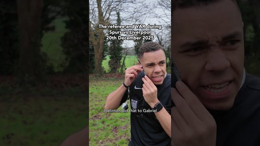 Ekitike goal should've been a foul, but spurs playing rugby lol #premierleague #football #comedyskit