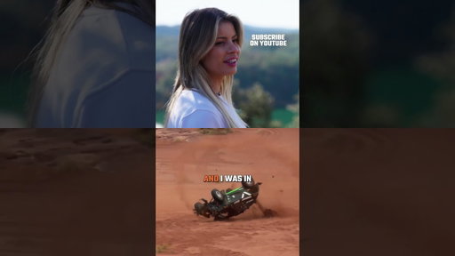 She was 3.7 seconds in the lead. Then a crash changed everything. #motorsport #offroad #extremee