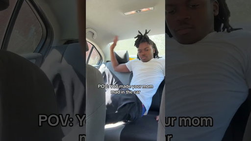 POV: You made your mom mad in the car #relatable #funny