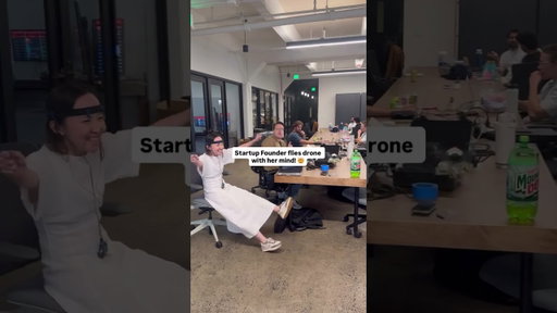 Startup Founder Controls Drone With Her Mind - This is Insane | Vesting