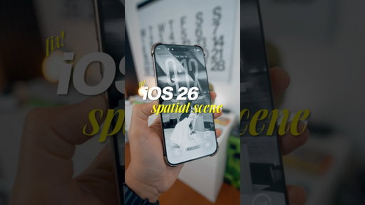 Fix spatial scenes on iOS 26! 🔨😎 #ios26 #iphone17 #iphone17promax #iphoneair #apple @apple