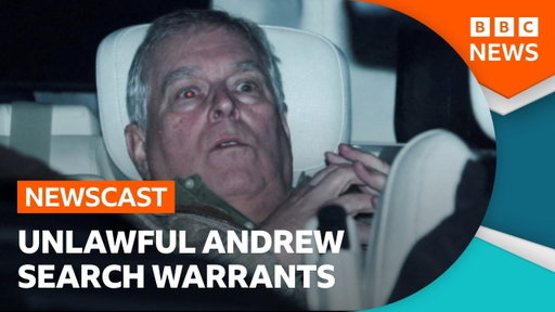 Police accept warrants used to search Andrew Mountbatten-Windsor’s home were unlawful | BBC Newscast