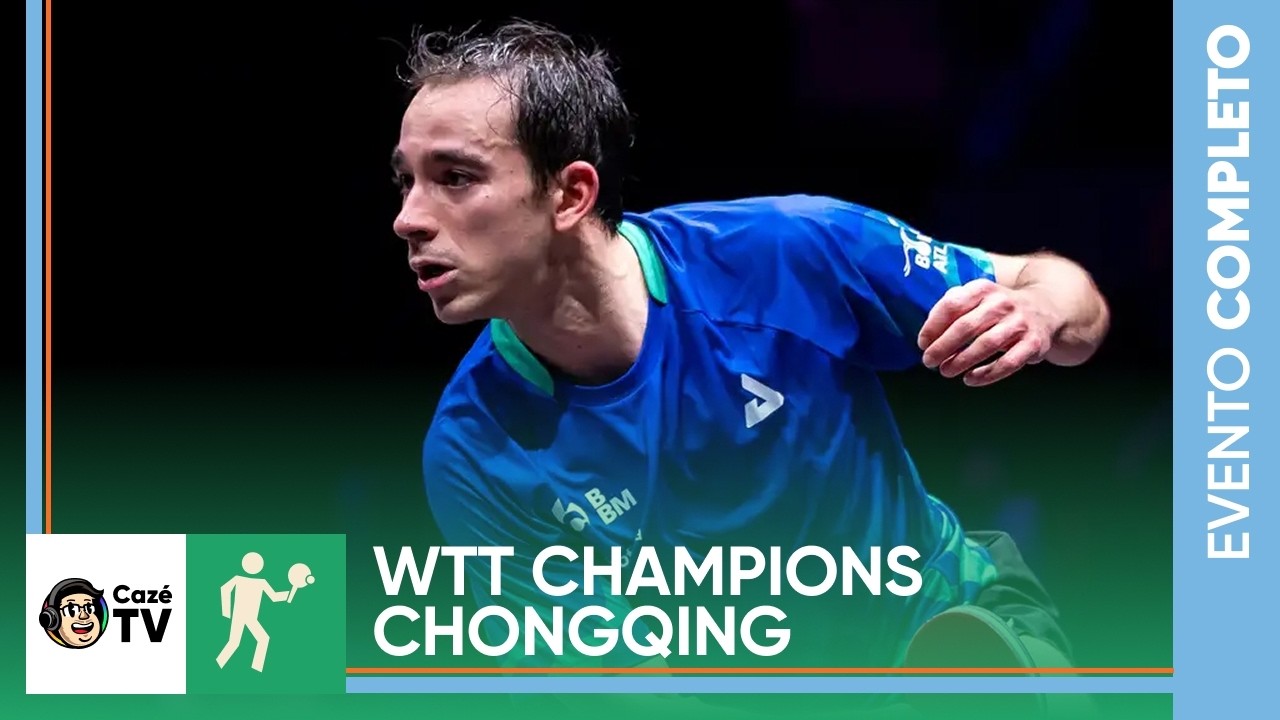 HUGO CALDERANO NO WTT CHAMPIONS DE CHONGQING | TÊNIS DE MESA | OITAVAS DE FINAL