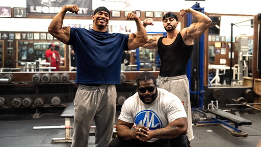LARRY WHEELS TRAINS AT THE MOST DANGEROUS GYM IN AMERICA