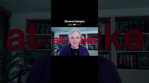 Divorce Lawyer: Yes or No? 🚨  #attorneytips #familylaw #familycourt