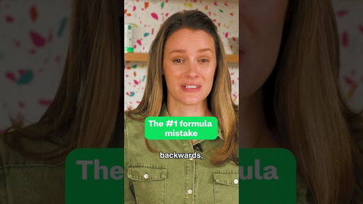 Are You Making Your Baby's Bottle in the Wrong Order?  #baby #newborn #bottlemaking #shorts