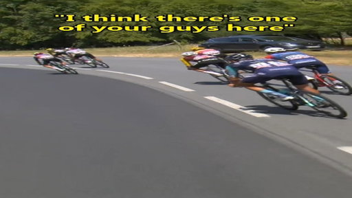 ⛔️ You can’t park there Sir! #TDF2026 #cycling