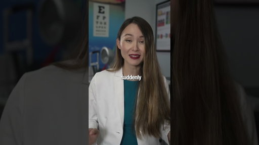 Think sudden blurry vision is ‘normal’? ❌