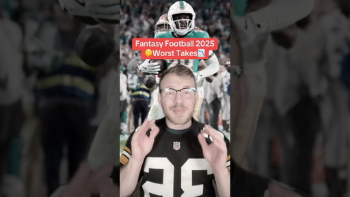 Worst Takes of 2025 #fantasyfootball