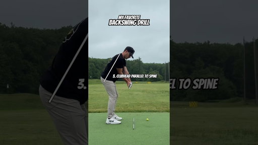 My Favorite Backswing Drill
