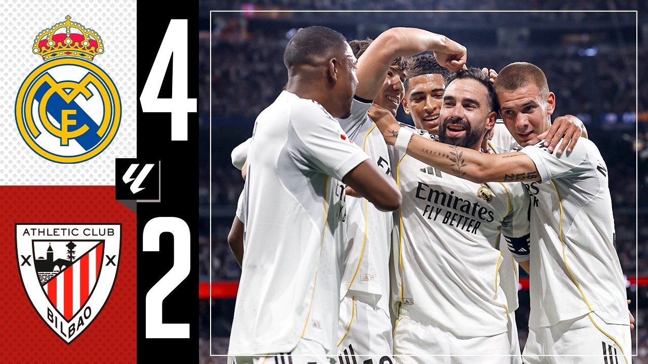 HIGHLIGHTS | Real Madrid 4-2 Athletic Club | LaLiga