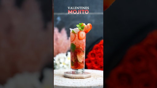 Valentin’s Mojito ❤️💕😍#cocktailbar #mojito #bartender #drink