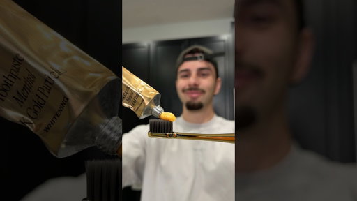 Testei a Pasta de Dente de Ouro