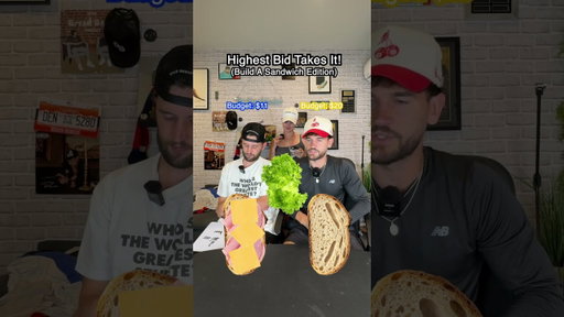 Bread Basket Bidding 💰 Sandwich edition 🥪