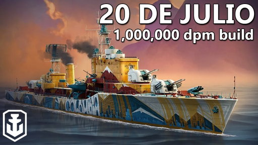 Max DPM 20 De Julio Is Crazy (World of Warships)