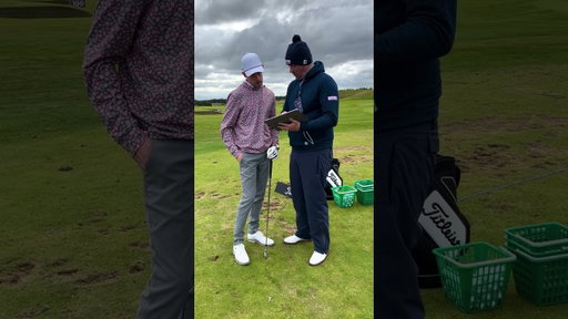 Ever wondered what a Titleist ball fitting looks like? 👀